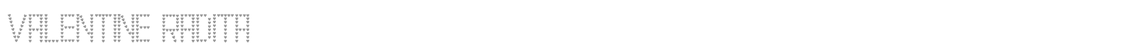 Valentine Radita font preview